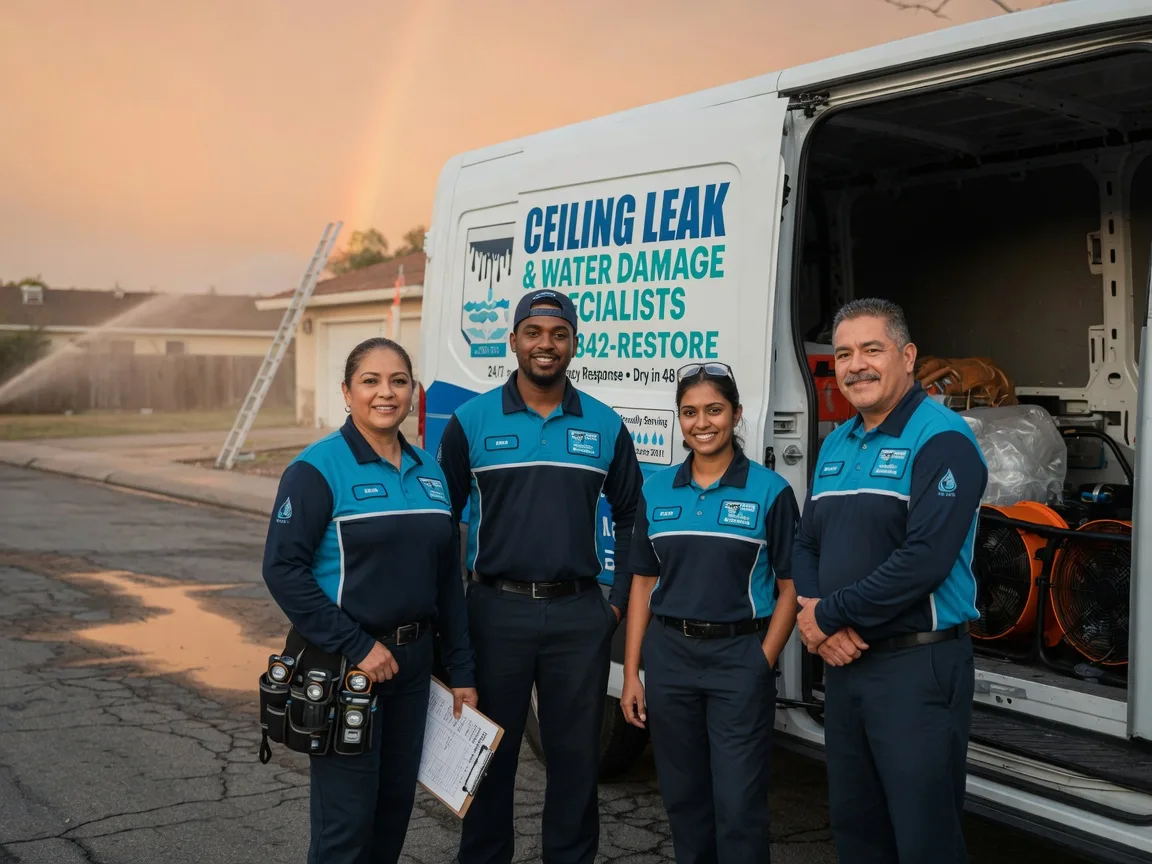 Ceiling Leak Cleanup company in Middleburg, NC