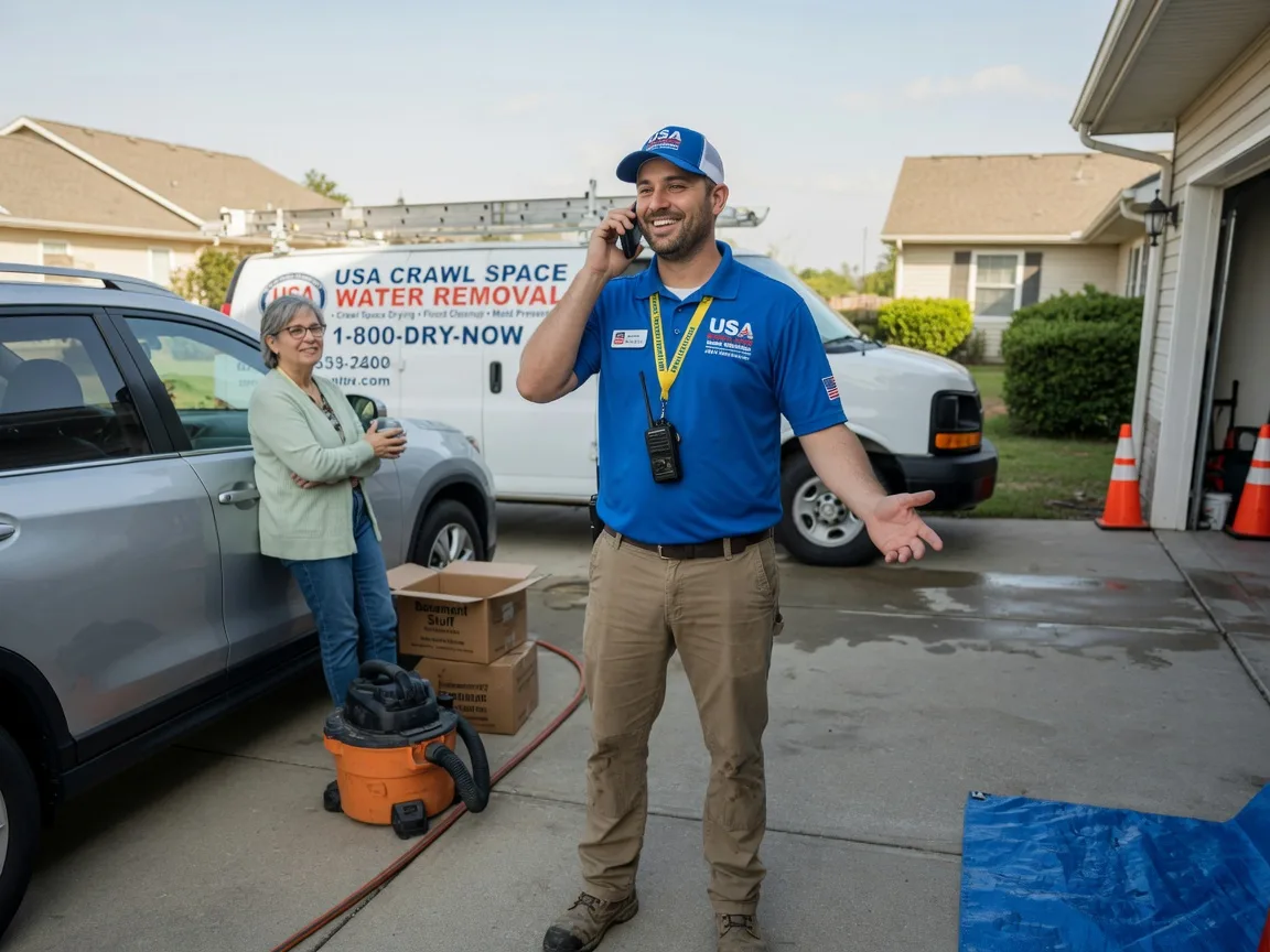 Crawl Space Water Removal Middleburg, NC FAQs